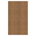 Pannello a parete adesivo effetto legno con doghe verticali scure e texture naturale - Griglia in Legno Caffè Scuro (CT26Y70024M) / 44*150cm*1 Foglio