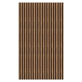 Pannelli murali in noce scuro con retro in PVC autoadesivo per decorazioni d'interni - Griglia in Legno di Noce (CT26Y70023M) / 44*150cm*1 Foglio
