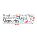 Detail of colorful alphabet wall stickers with size dimensions 97cm x 28cm for kids room - Family Memories (TBW9239)