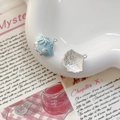 Vues détaillées recto et verso d'un pendentif océan avec étoile de mer pour bijoux DIY - Style Coquille Saint-Jacques (19#)