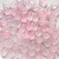 Macro shot of matte pink gradient rice beads for DIY jewelry and necklace making - Pink-Purple Frosted Style (7#) / 10g Pack