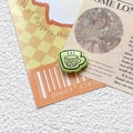 Close-up of green cartoon teacup charm for DIY jewelry making and handmade crafts - 6# Green (Single)