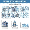 Especificaciones de tamaño para 104 pegatinas de ventana de muñeco de nieve y copos azules - Estilo Muñeco de Nieve Casa Copo Azul Blanco (UV24Y12720S_T) / 20x30cm (UV24Y12720S_T)