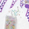 Macro view of macaron colored glass seed beads for DIY jewelry making in clear storage box - 1# 3mm (10g/Box)