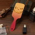 Brosse à cheveux dégradé orange avec motif citrouille d'Halloween et coussin d'air - Citrouille 1