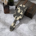 Constellation print air cushion hairbrush with sun and moon pattern for scalp massage - Starry Moon Myth Pattern (QNS3074)