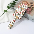 Dettaglio della spazzola vintage con stampa floreale e uccelli e cuscino d'aria - Stile A