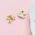 Schattige beervormige legering bedels voor DIY sieraden met geverfde details - 13# Sjaalbeer