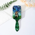 Λεπτομέρεια βούρτσας μαλλιών Van Gogh με σχέδιο Yorkshire Terrier και έναστρο ουρανό - Στυλ Γιορκσάιρ Τεριέ (D)