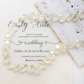 Irregular aurora crystal glass beads shown as elegant DIY jewelry making components - 1 Strand (Approx. 46 Beads) / Light Yellow