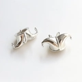 Close-up of silver-plated joker hat pendant charms for DIY jewelry making and crafting - 5# Jester Hat Silver