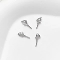 Silver-plated devil wings DIY jewelry components for Baroque pearl accessories - Devil Wing Style (5#)