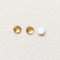 Flatback amber crystal rhinestones for DIY crafts and jewelry making accessories - 12# Champagne