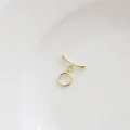 14K Gold gefüllter OT-Knebelverschluss für DIY Schmuck Armbänder und Ketten - Glänzendes Finish / 14k