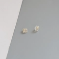 Invisible silicone earring back with gold plated copper core DIY jewelry parts - 7# 18K Gold Plated Minimalist