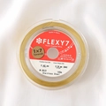 Close-up of Japanese 7-strand nylon coated stainless steel jewelry wire in gold finish - Medium-Thin Style (2# Gold)