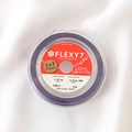 Macro shot of 0.40mm purple 7-strand stainless steel jewelry wire on 100m spool - Medium-Thin Style (6# Blue Purple)