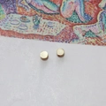 Mirror-polished gold-plated round metal beads with holes for DIY jewelry making - Round-Small (9#) / 18K Gold Plated