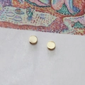 DIY jewelry 14k gold plated round spacer beads with hole for handmade bracelets - Round-Large (10#) / 18K Gold Plated