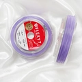 FLEXY7 1x7 strand purple nylon-coated stainless steel jewelry wire 0.40mm 100m - Medium-Thin Style (11# Purple)