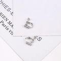 Detalle de convertidores de pendientes de clip plateados para orejas sin perforar - Spiral Adjustable Clip / Plateado Estilo 4 (4#)