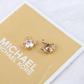 18K gold-plated teapot charm set with clear cubic zirconia for DIY jewelry making - 5# Small Teapot Shape