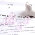 Pink translucent 13x14mm hollow glass bead for DIY jewelry making and earring crafts - Pink (5#)
