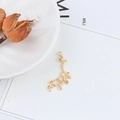 Golden branch-shaped jewelry pendant for DIY accessories on a minimalist white backdrop - 7# Gold Tree Branch Pendant