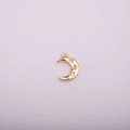 Επιχρυσωμένο μενταγιόν μισοφέγγαρο 14K με αστέρια από ζιργκόν για DIY κοσμήματα - Στυλ Μισοφέγγαρο (Στυλ 3) / Χρυσό 14Κ