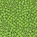 DIY jewelry beads in light green barrel shape for handmade bracelet and necklace making - 100 Pieces Set / Grass Green