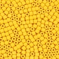 Polished bright yellow acrylic barrel beads for DIY jewelry and handicraft projects - 100 Pieces Set / Yellow