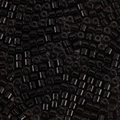 Polished black acrylic cylindrical spacer beads for DIY jewelry and necklace making - 100 Pieces Set / Black