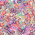 Colorful butterfly polymer clay beads for DIY handmade bracelets and necklaces crafting - Butterfly Shape (RT0242) / Bow Mixed Style