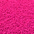 Perline fai-da-te rosa acceso da 2-3mm con finitura lucida per creare gioielli - Rosso rosa