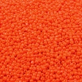 Perline fai-da-te arancioni vibranti con finitura in porcellana per bigiotteria - arancio-rosso