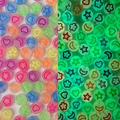 Mélange de perles lumineuses en acrylique étoile et lune pour bijoux DIY - Lune et Étoiles Lumineuses