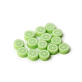 Perle cilindriche in argilla polimerica con motivo lime per gioielli fai da te - Stile Lime