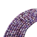 Mix di perline heishi in argilla polimerica viola per creazione di gioielli fai da te - Mix Viola Lavanda (10)