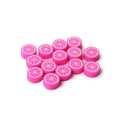 Perline di pompelmo rosa in pasta polimerica per gioielli fai da te e bracciali - Stile Pompelmo