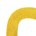 Leuchtend gelbe Polymer-Ton-Zylinderperlen für DIY-Schmuck und handgemachte Armbänder - Leuchtgelb