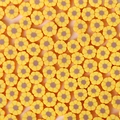 Perles marguerites en pâte polymère jaune pour la création de bijoux DIY faits main - Marguerite