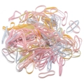 Colorful macaron hair bands made of high elasticity rubber for DIY girls hair accessories - 1.6cm / Macaron Mixed Colors