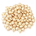 Pendentifs cœur dorés avec boucle pour la création de bijoux DIY et l'artisanat - 100 Pièces (Taille Env. 10x8mm) / Or KC