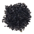 Polierte schwarze Obsidian-Bruchsteine für Nagelkunst, Aquarien und DIY-Bastelarbeiten - 100g Packung / Schwarzer Stein
