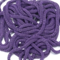 DIY purple 3.2mm hollow corn chain with mesh texture and metallic painted finish - Length One Point Two Meters / Purple (11#)