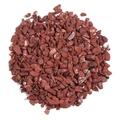 Nahaufnahme polierter Roter Jaspis Steine für DIY Schmuck und Dekoration - 100g Packung / Roter Jaspis