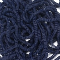 Deep blue 3.2mm hollow corn chain with intricate woven mesh texture for DIY jewelry - Length One Point Two Meters / Deep Blue Color (17#)