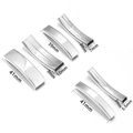 Polished stainless steel curved tube charms in various sizes for DIY jewelry making - Inner Diameter 3x5.5mm / Steel