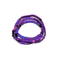V-shaped iridescent purple hematite arrow spacer beads for DIY jewelry making - 4x2mm / Purple