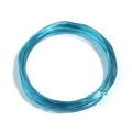 Blue anodized aluminum craft wire coil for DIY jewelry and wire wrapping projects - Light Blue